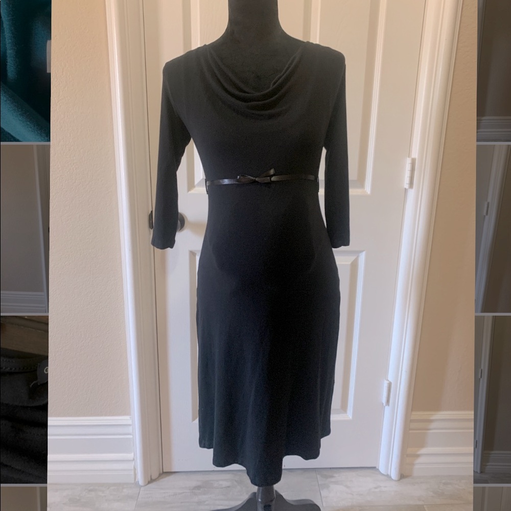 Gap Maternity cowl neck dress